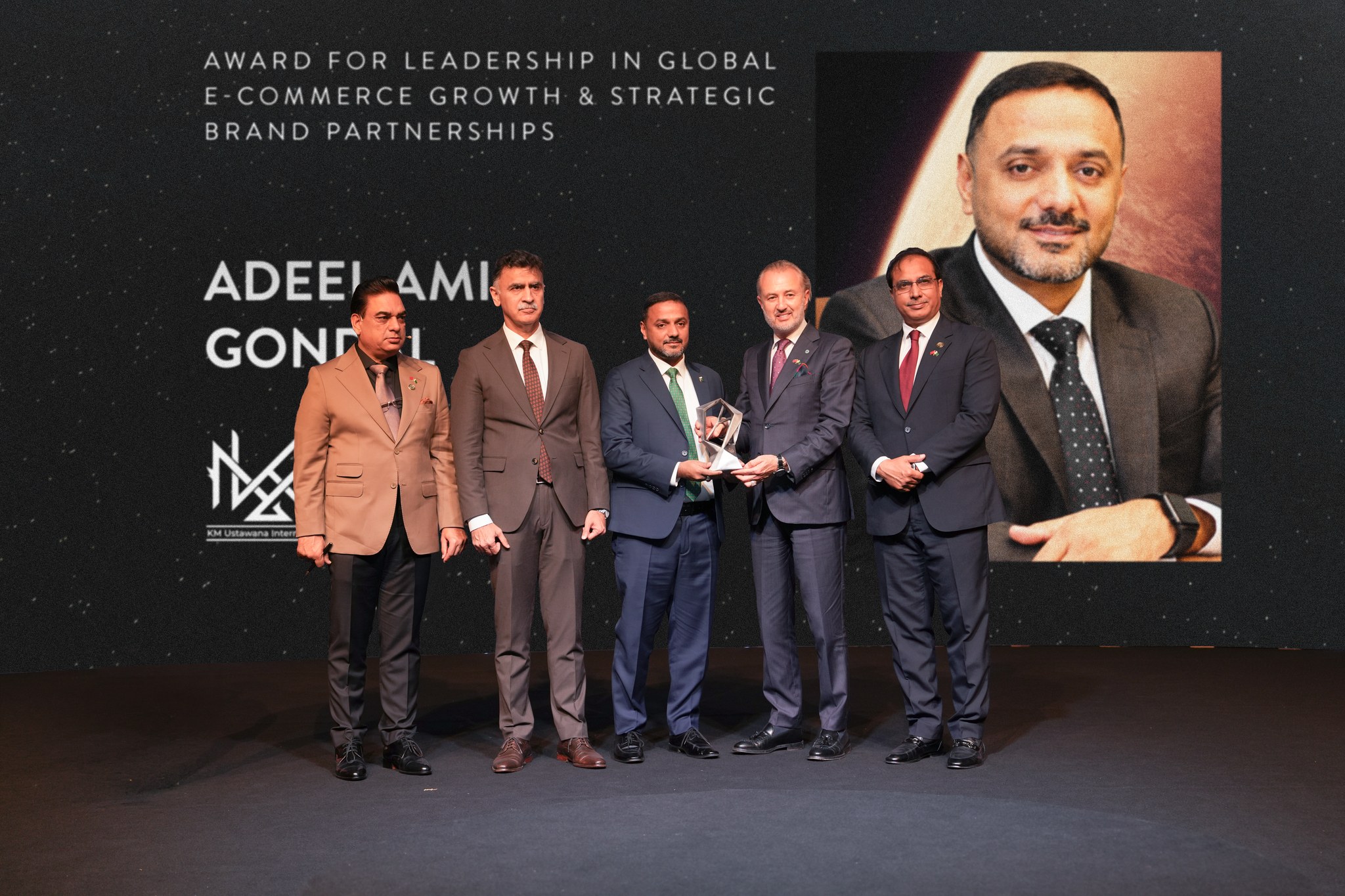 Award for Leadership in Global E-Commerce Growth - KM Ustawana International